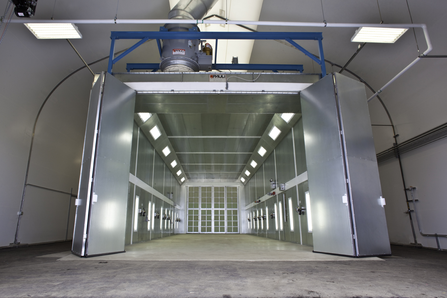 Paint Booth 20' wide x 17' high x 60' long